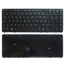Французская Azerty сменная клавиатура для HP Elitebook 840 G1 G2 850 G2 FR без подсветки 2024 - купить недорого