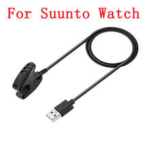 Cabo usb de carregador para suunto ambit 1/2/3, carregamento rápido, portátil, preto, clipe adaptador, substituição, carregador de alta qualidade 2024 - compre barato