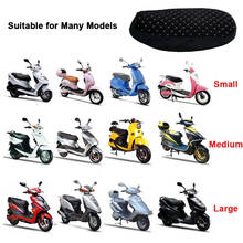 Motorcycle Seat Cover Plush Warm-keeping Soft Seat Protector for Electric Scooter Black Motocycle Velvet Seat Cover 2024 - buy cheap