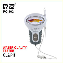 Rz-testador de ph digital cl2, verificação de ph, sem poluição, portátil, sensor de spa, piscina, aquário, spa 2024 - compre barato