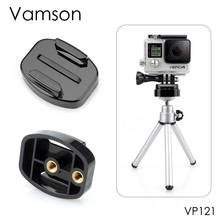 Vamson Camera Accessories Quick-release 1/4" Screw Flat Surface Buckle Tripod Mount For Gopro Hero 8 7 6 5 4 3+   VP121 2024 - buy cheap