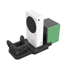 Game Controller Charging Dock Bracket For XBOX Series Adapter Multi-function Main Engine Cooling Base Games Accessories 2024 - buy cheap