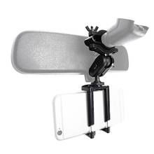 Car Phone Holder Adjustable Rear View Mirror Mount Stand for Mobile Phone GPS 2024 - buy cheap