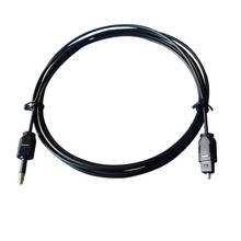 Cable óptico Toslink de fibra de Audio Digital, conector cuadrado a 3,5mm, Mini enchufe de boca redonda SPDIF, Conector de Audio de puente óptico 2024 - compra barato