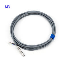Sensor de interruptor de proximidad M3, sensor inductivo de metal, interruptor inductivo ultra pequeño, CC de tres cables, sin 2024 - compra barato