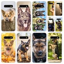 Soft Silicone Case For Samsung Galaxy S21 S20 Ultra 5G S10 Lite S9 Plus Fe S8 S7edge Cover Animal German Shepherd 2024 - buy cheap