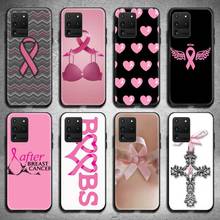 Caring for women's breast health Phone Case For Samsung Galaxy S20 FE plus Ultra S6 S7 edge S8 S9 plus S10 5G lite 2020 2024 - buy cheap