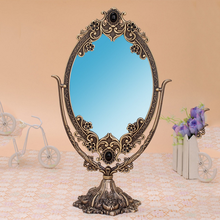 Double Face With 360 Degree Rotating Mirror Home Decoration Makeup Mirror Frame Decorative Table Mirrors Desktop Mirror J031 2024 - buy cheap