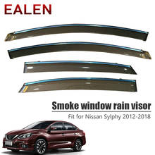 Deflectores de ventilación para coche, accesorios de protección para ventana de lluvia, humo, para Nissan Sylphy 2019, 2020, 2012, 2013, 2014, 2015, 2016, 2017, 2018, 4 Uds. 2024 - compra barato
