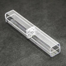 1pcs Box Case Pen Storage Box Stationery Organizer School Office Use Transparent Plastic 2024 - buy cheap