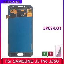 5 шт./лот для samsung Galaxy J2 Pro ЖК-дисплей Дисплей 2018 J250 j250m SM-J250 кодирующий преобразователь сенсорного экрана в сборе j250f ЖК-дисплей Замена 2024 - купить недорого