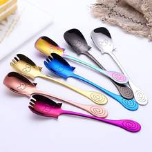 Cartoon Children's Spoon Cute Pig-Shape Stainless Steel Fork Spoon Ice Cream Dessert spoon Tableware Kitchen Dinnerware Flatware 2024 - buy cheap