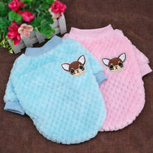 Small Dog Clothes Winter Warm Pet Coat French Bulldog Chihuahua Yorkies Pug Soft Fleece Clothing Puppy Cat Plush Jacket Outfits 2024 - buy cheap