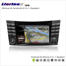 Radio Multimedia con GPS para coche, Radio con reproductor de DVD, CD, Audio, vídeo, pantalla HD, Android, para Mercedes Benz Clase E W211/CLS C219 2024 - compra barato
