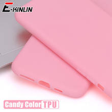 Soft Silicone TPU Cover For Vivo V21e V21 V20 SE V17 V19 Neo V15 Pro Matte Solid Candy Color Phone Case 2024 - buy cheap