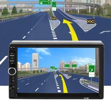 New 7" 2 Din Touch Screen Car MP5 Player Bluetooth Stereo FM Radio USB/TF AUX In 2024 - buy cheap