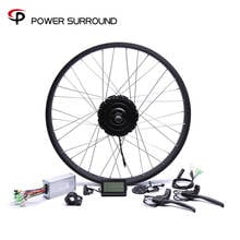 Kit de Bicicleta eléctrica de 48V y 500W, Motor de buje trasero ancho sin escobillas, conversión a nieve, 20 ''y 26'', 2020 2024 - compra barato