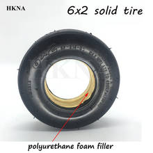 6 Inch Solid Tire 6x2  Polyurethane Foam Filled Tyre for Electric Fast Wheel F0,jackhot,Nes Carbon Fiber Scooter Parts 2024 - buy cheap