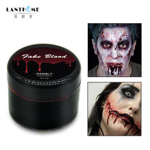 Ultra-realistic Halloween Makeup Fake Blood Face Body Paint Wounds Scars Bruises Cosplay Party Vampire Decorations Supplies 2024 - buy cheap