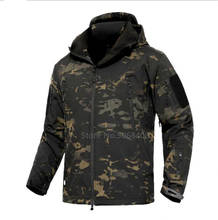 Jaqueta camuflada masculina, 8 cores, uniforme militar, airsoft, roupa tática, ar livre, forças especiais, casaco à prova d'água 2024 - compre barato