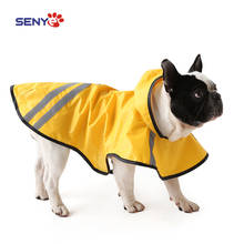 Waterproof Dog Raincoat Reflective Pet Clothes Hooded Rain Jacket For Small Medium Large Dog teddy Labrador Dog Raincoat Clothes 2024 - buy cheap