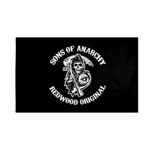 60X90/90X150CM Sons Of Anarchy Logo Gif Flag For Decoration 2024 - buy cheap