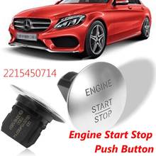 Interruptor de botón de arranque y parada de motor para Mercedes Benz, botones de arranque sin llave de un clic, accesorios de coche 2024 - compra barato