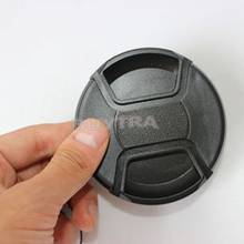 Universal 77mm Lens Cap Holder Keeper for DSLR Camera Lens Center Pinch Snap-on Front Lens Protect Cover New and high quality 2024 - buy cheap