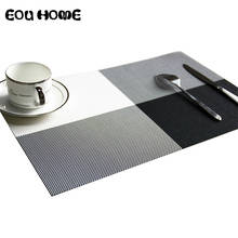 2/4pieces Set Multicolor Mats Pads Placemat Protection Non-slip Heat Insulation Kitchen Table Mats PVC Table Napkin Cup Mat 2024 - buy cheap