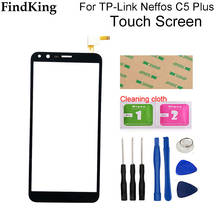 Touch Screen For TP-Link Neffos C5 Plus Touch Screen Digitizer Panel Front Glass Lens Sensor Mobile 3M Glue Tools 2024 - buy cheap