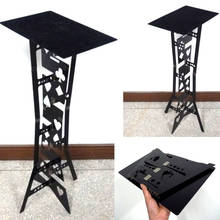 Aluminum Magic Folding Table (Alloy,Black Color) Magicians Best Table Stage Close Up Illusions Gimmick Accessories Magic Tricks 2024 - buy cheap