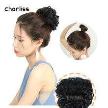 Chorliss Curly Chignons Elastic Extensions Hair Synthetic Hair Ribbon Ponytail Hair High Temperature Fiber Chignons for Women 2024 - buy cheap