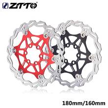 ZTTO 180mm 160mm Brake Floating Rotor Stainless Steel MTB Disc Hydraulic Brake Pads Bicycle parts 7075AL+Stainless Steel 2024 - buy cheap
