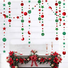 Christmas Theme 4m Red Green Ornaments Christmas Decorations for Home Christmas Garland New Year Decoration Navidad 2019 Kerst. 2024 - buy cheap