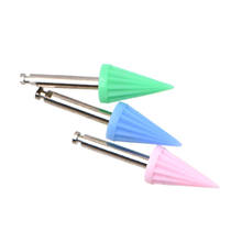 10pcs/bag Dental Polishing Cup Pointed Head Bending Machine Polishing Brush Contra Angle Polisher Prophy Cup Dentist Lab Tools 2024 - buy cheap