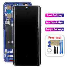 6.47" AMOLED LCD for ZTE Axon 10 Pro 5G / 4G LCD Display Touch Screen Digitizer Department Assembly with Frame 2024 - buy cheap