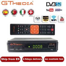 Hot DVB-S2 GTMedia V7S HD Satellite Receiver FTA 1080p Super Decoder for Spain TV Box Receptor Youtube GT Media Freesat V7 2024 - buy cheap