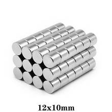3/5/10/20/30/50PCS 12x10 mm Powerful Strong Magnetic Magnets Permanent Neodymium Magnets 12x10mm Small Round Magnet 12*10 2024 - buy cheap