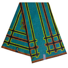 2019 Veritable Guaranteed Real Wax High Quality Pagne Wax 6 Yards African Ankara Sewing Fabric 2024 - buy cheap