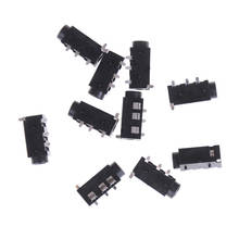 10Pcs/lot PJ-320D 4 Pins SMD 3.5mm Female Headphone Jack Connector PCB Mount Wholesale 2024 - buy cheap