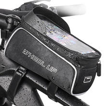 WHEEL UP Rainproof Bike Bag Front 6.5 Inch Touch Screen Phone Case Bag Bicycle Top Tube Bag with Sun Visor Cycling Accessories 2024 - buy cheap