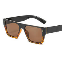 Óculos de sol quadrados vintage, feminino, masculino, grande, espelhado, armação grande, proteção uv400 2021 2024 - compre barato