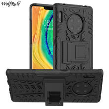 Para Huawei Mate 30 Pro funda de teléfono parachoques TPU y PC soporte armadura cubierta trasera protectora para Huawei Mate 30 Pro 5G funda de teléfono 6,53'' 2024 - compra barato