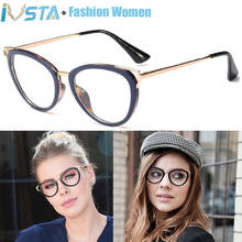 IVSTA-Gafas de ojos de gato para mujer, anteojos con montura nueva TR90, graduadas para miopía, Ordenador de moda, Vintage, 03268 2024 - compra barato