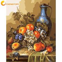 CHENISTORY Fruit Scenery Picture By Numbers For Adults Children Hand Painted Diy Frame On Canvas Modern Home Decor Art 60x75cm 2024 - buy cheap