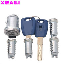 XIEAILI OEM Full Set Door Lock Cylinder For Fiat Ducato SIP22 Blade Trunk Lock Ignition Lock  S572 2024 - buy cheap