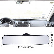 Espelho retrovisor panorâmico universal, para instalação no interior do carro, ângulo amplo 2024 - compre barato