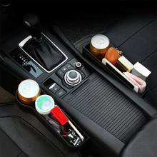 New Arrival Car Seat Gap Slit Pocket Catcher Auto Organizer Storage Box Phone Bottle Cups Holder Box For Cars Auto Accessories 2024 - compre barato