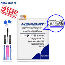 New Arrival [ HSABAT ] 4700mAh BL-57 Replacement Battery for Doogee Shoot2 Shoot 2 2024 - buy cheap