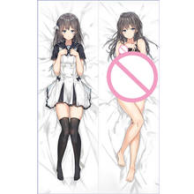 MMF 2020 Feb. update galgame Seifuku Tenshi sexy Nanami Shion pillow cover C93 C94 C96 Dakimakura body Pillowcase 2024 - buy cheap